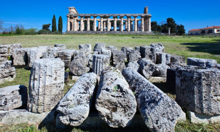 visitare i templi di Paestum con i bambini