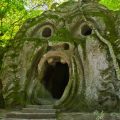 lazio con i bambini: il bosco di Bomarzo