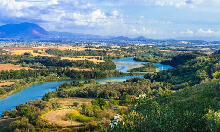 Piste ciclabili nel Lazio per bambini nella Riserva Naturale Regionale di Nazzano-Tevere-Farfa